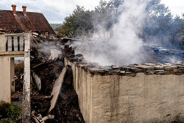 Professional Soot Cleanup technician working in Middletown, OH